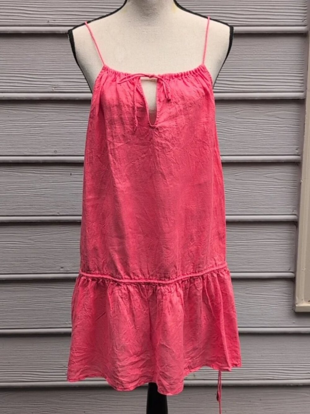 J. Crew Linen Getaway Dress | J. Crew Sleeveless Drop Waist Sleeveless Dress